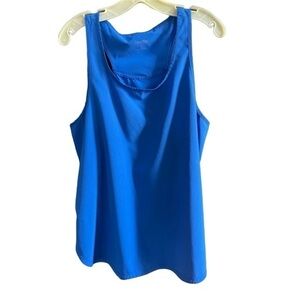 CALVIN‎ KLEIN Royal Blue Performance Tank Athleisure Size Large